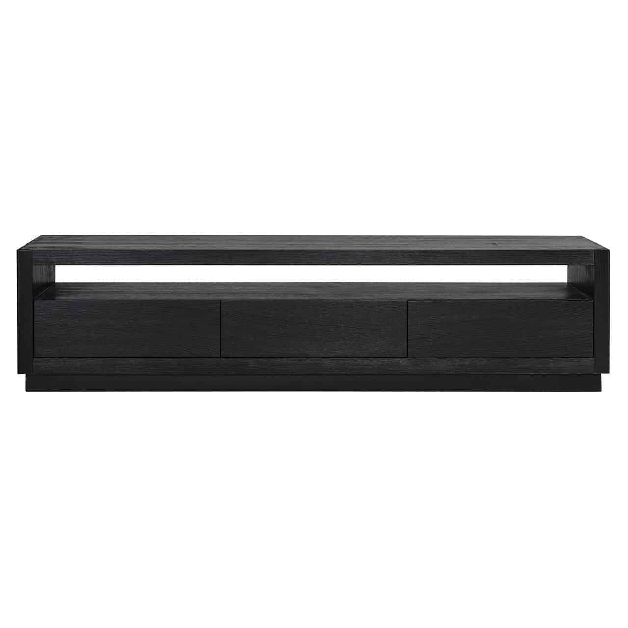 TV dressoir Oakura 3-laden (Black)