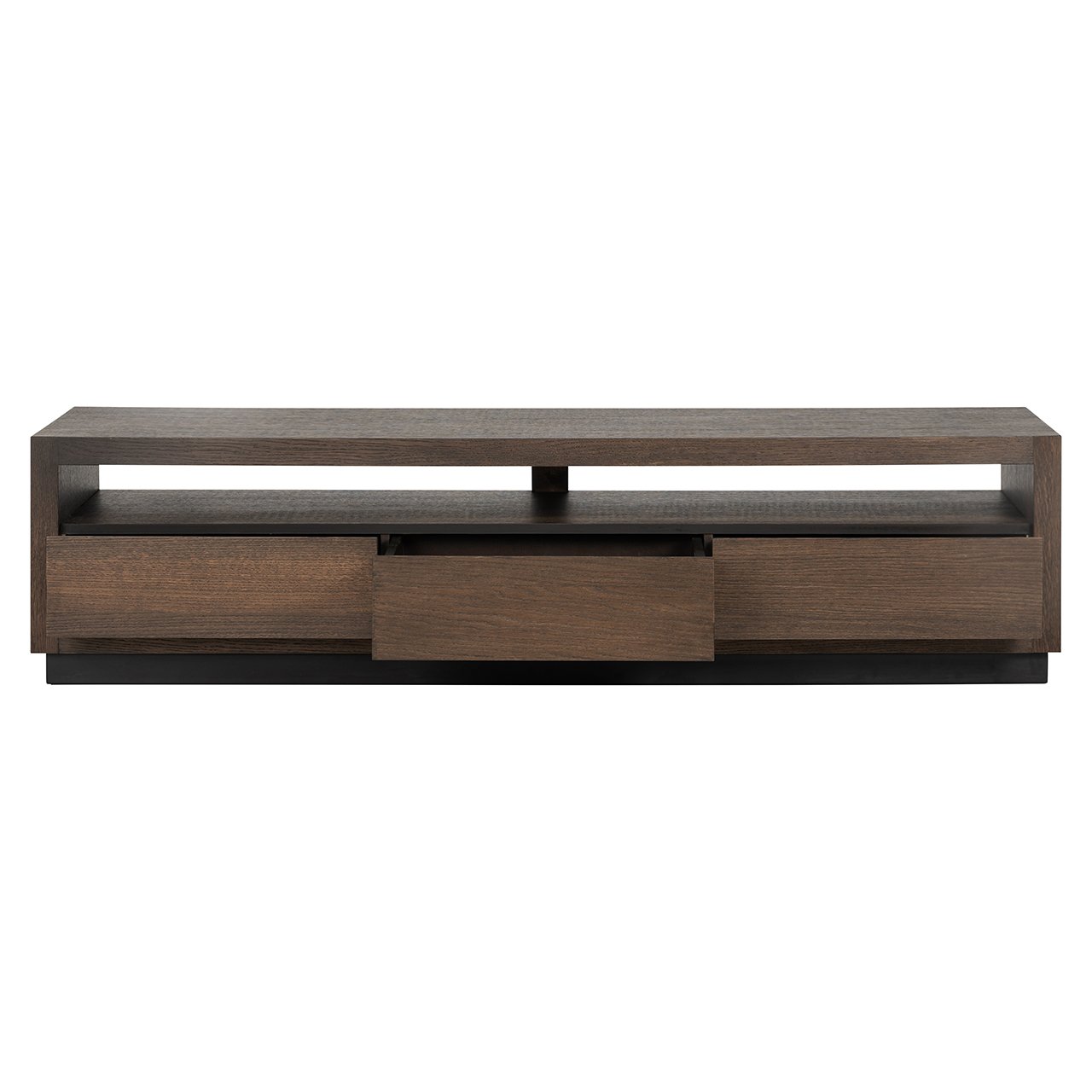 TV dressoir Oakura 3-laden (Brown)