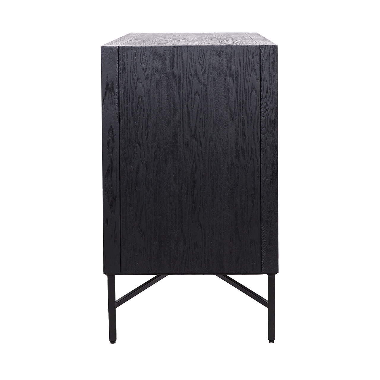 Dressoir Blax 2-schuifdeuren (Black)