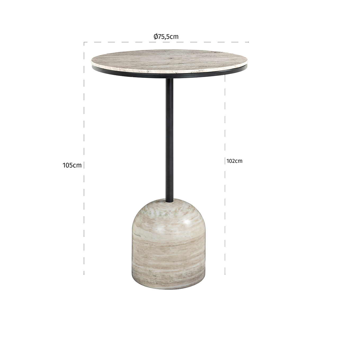 Bartafel Duncan 75Ø (Sand)