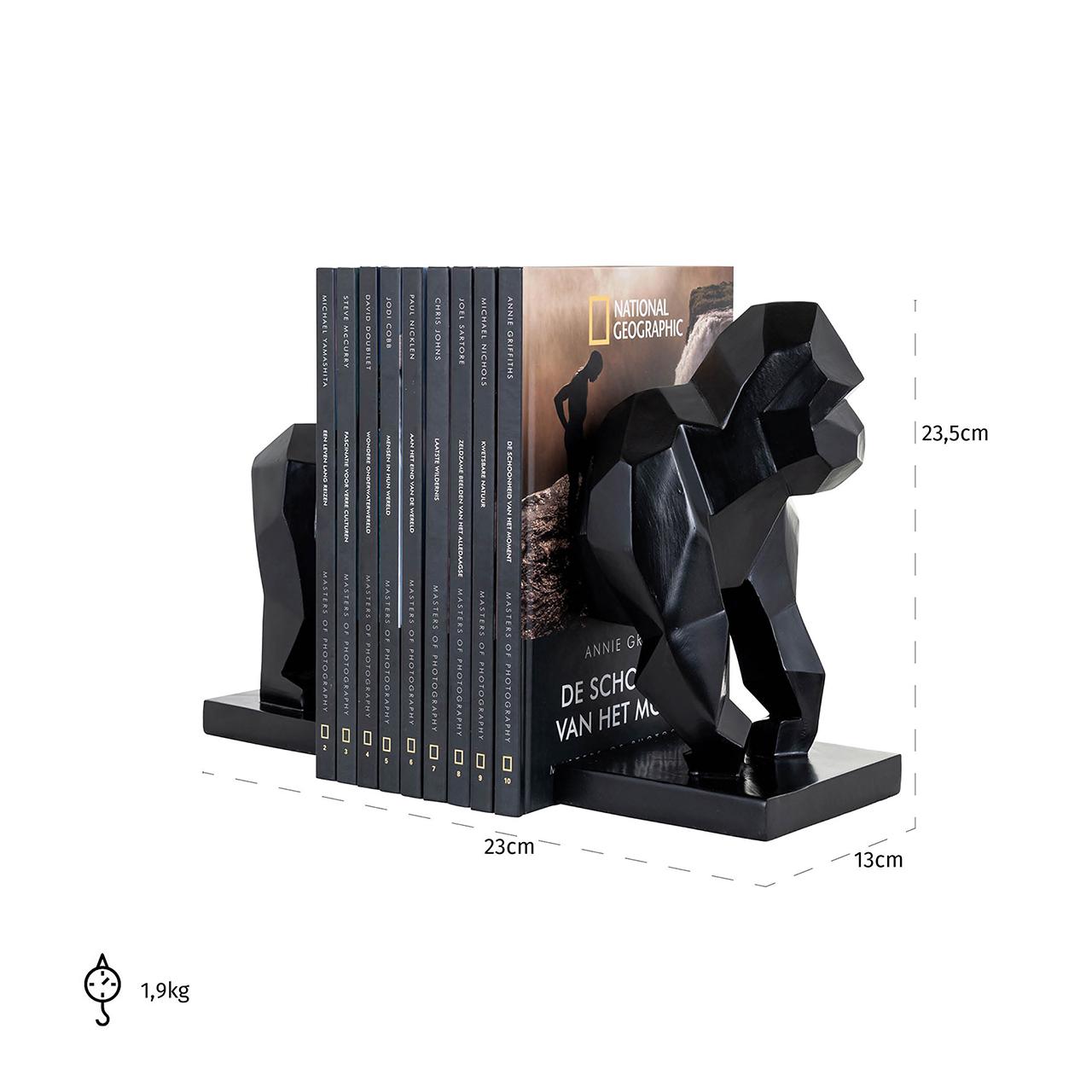 Boekenstandaard Kala (Black)
