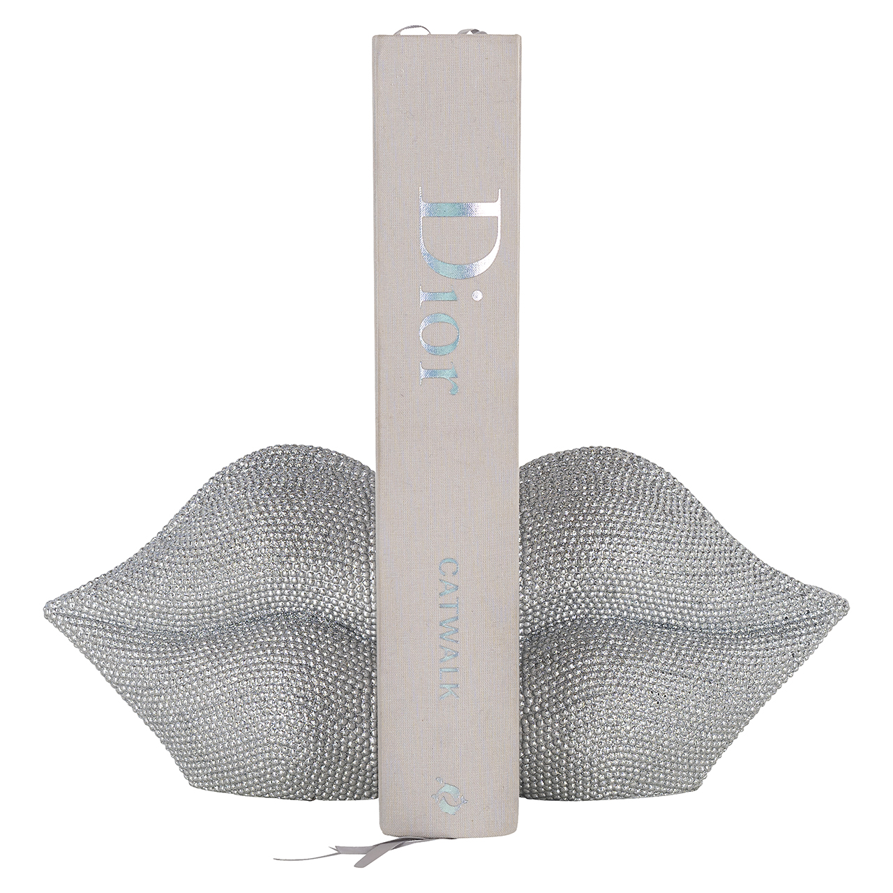 Boekenstandaard Kiss zilver (Silver)