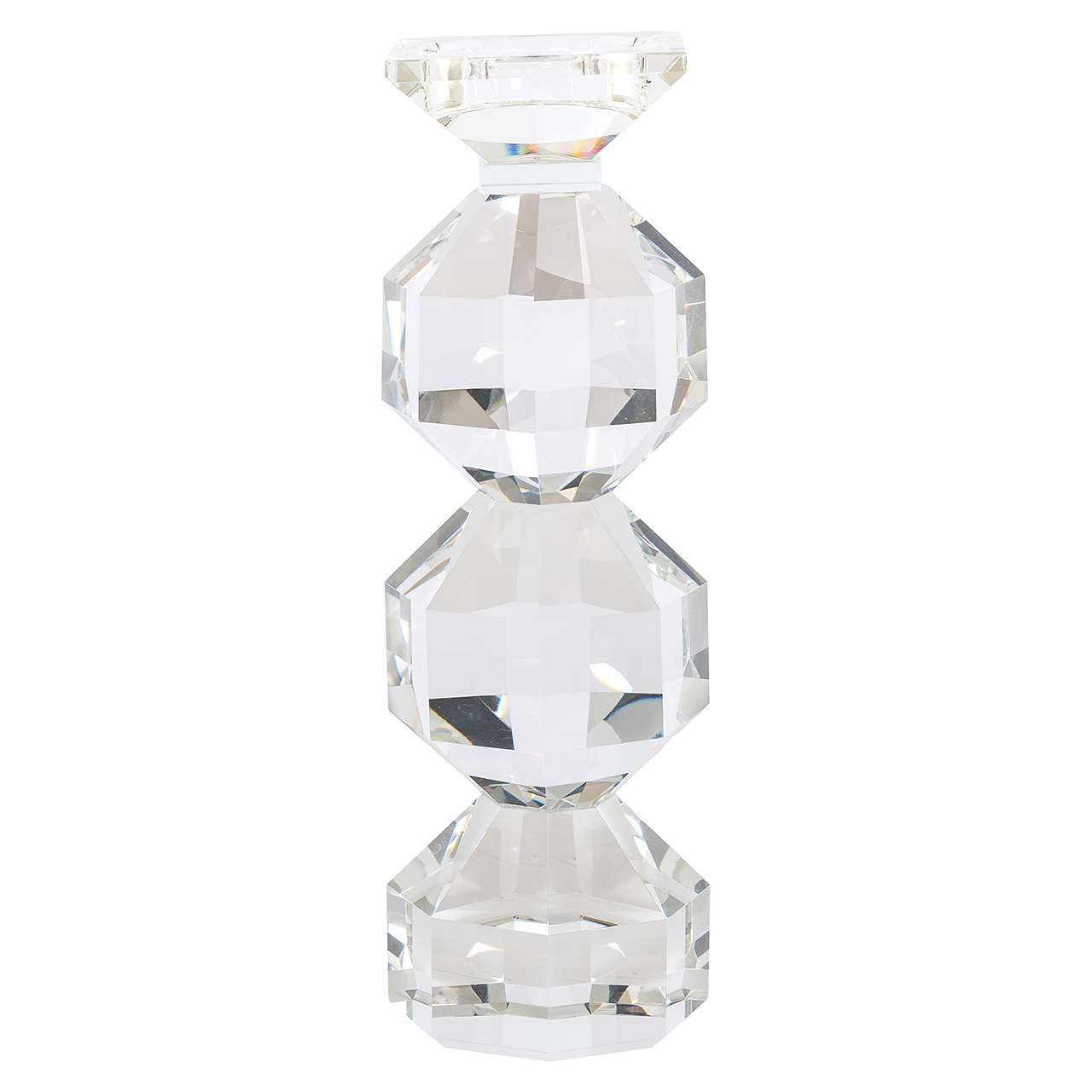 Kandelaar Safia klein (Clear transparent)