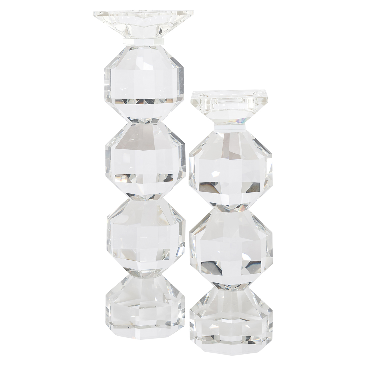 Kandelaar Safia klein (Clear transparent)