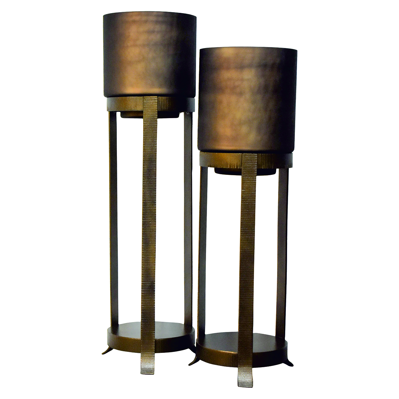 Windlicht Mione klein (Bronze)